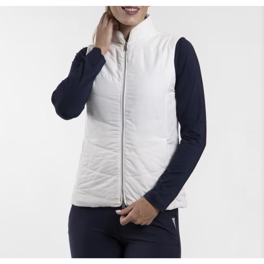 KJUS Lightweight Maven Vest Women’s Bone White Size 36 NWT